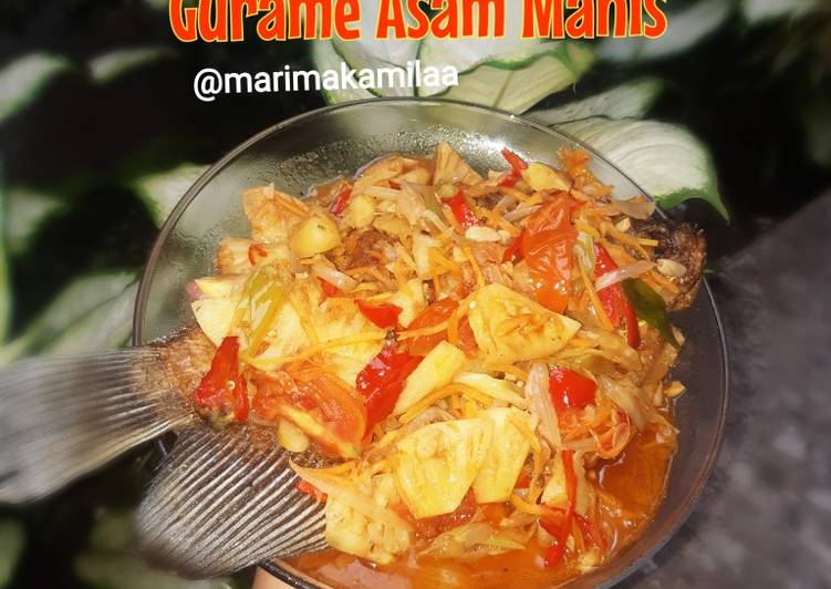 Resep Baru Gurame Asam Manis Mantul Banget