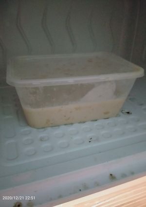 Foto resep Es krim banana raisin