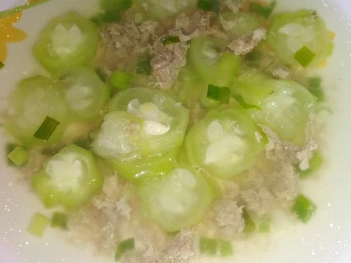 Langkah Gampang Membuat Resep Sup oyong sapi Anti Ribet, Bisa Manjain Lidah