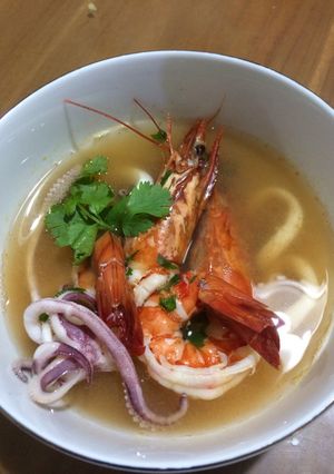 Foto resep Sop seafood sederhana