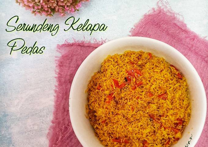 Resep Serundeng Kelapa Pedas, Menggugah Selera
