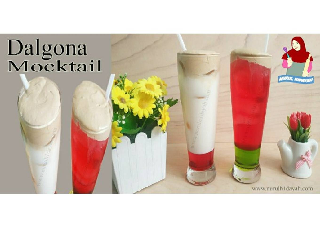 Dalgona Mocktail