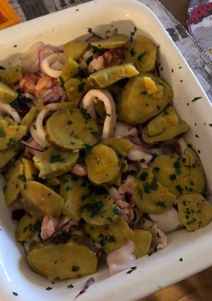 Una foto de Ceviche mixto 🦀