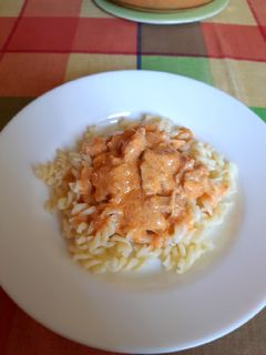 Bakonyi sertésragu recept fotója
