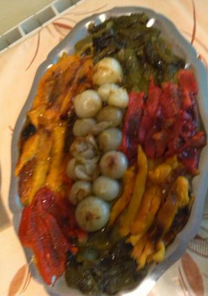Una foto de Parrillada de verduras al horno