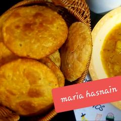 A picture of Kachori #ramadankitayari #FastFood.