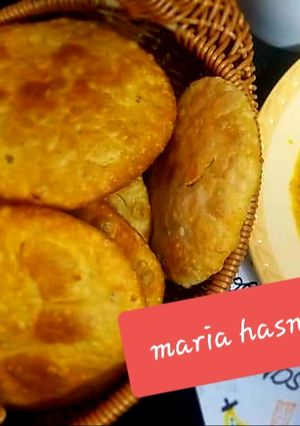 A picture of Kachori #ramadankitayari #FastFood.