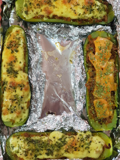 Una foto de Zapallo Italiano relleno