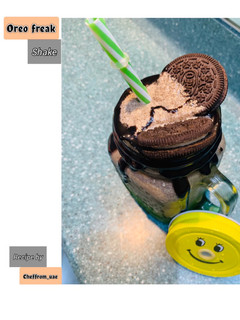A picture of Oreo Freak Shake 😋.