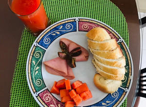 Una foto de Jugo de papaya