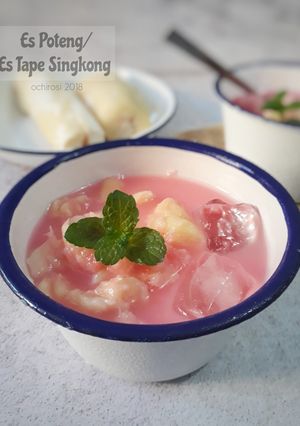 Foto resep Es Poteng/Es Tape Singkong