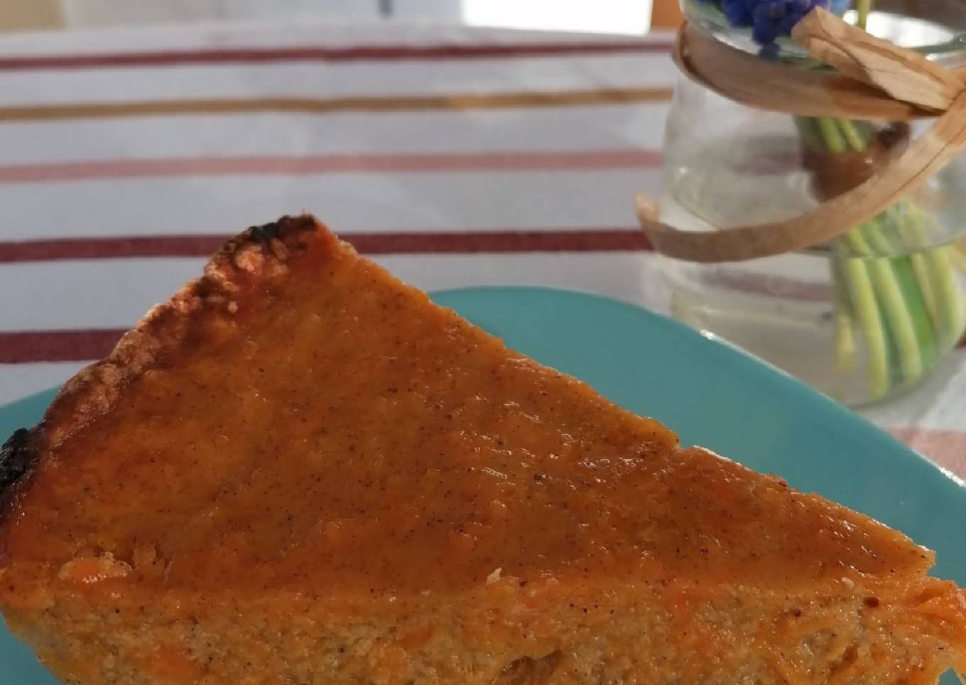 Tarte simple à la citrouille