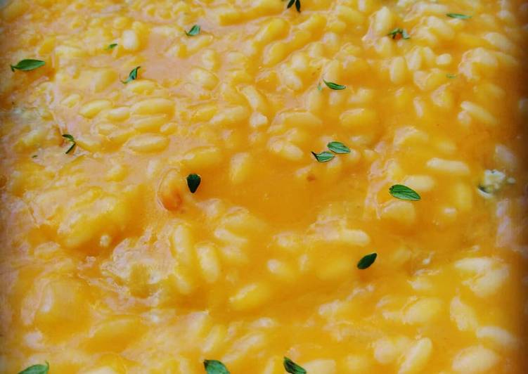 Risotto con zucca