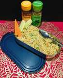 Quick Herb Rice For Tiffin