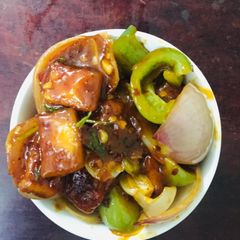 A picture of Chilli paneer.