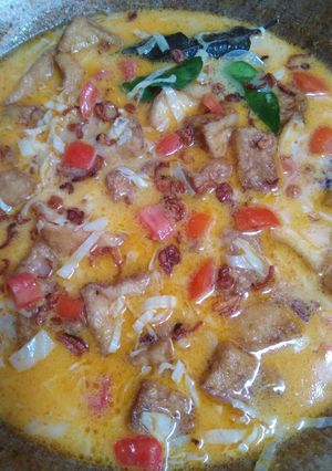 Foto resep Sayur tahu pedas
