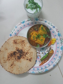 મકાઈ નુ શાક રેસીપી મુખ્ય ફોટો