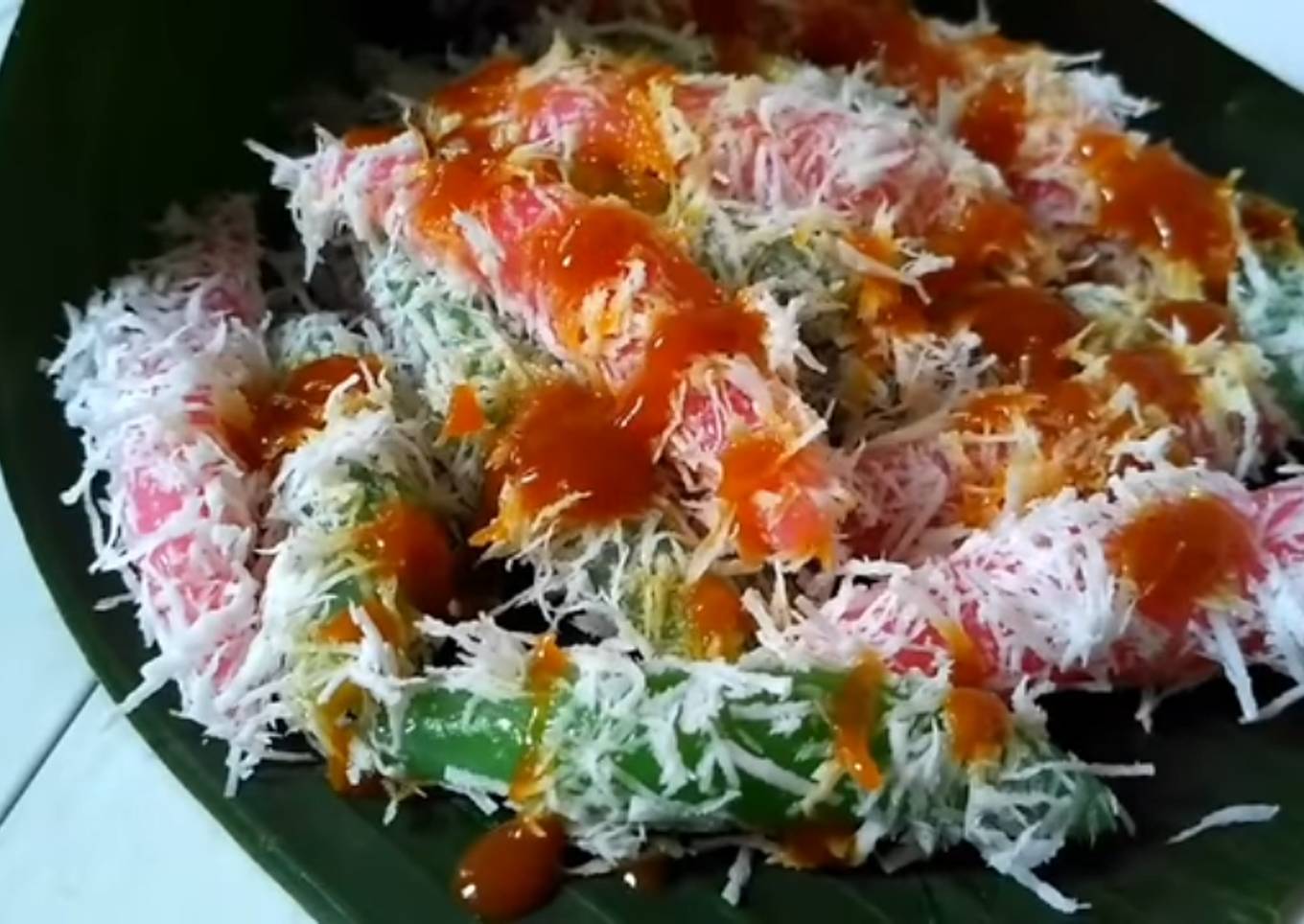 Cenil warna-warni paling mudah dan enak