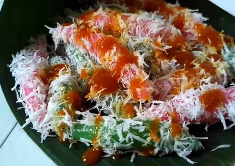 Cenil warna-warni paling mudah dan enak