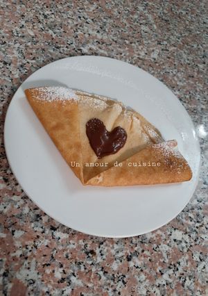 A picture of Nutella Love Crêpes ❤.