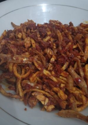 Foto resep Sambal teri tempe