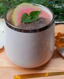 Smoothie ổi hồng hạt chia