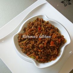 A picture of Spicy minced meat.