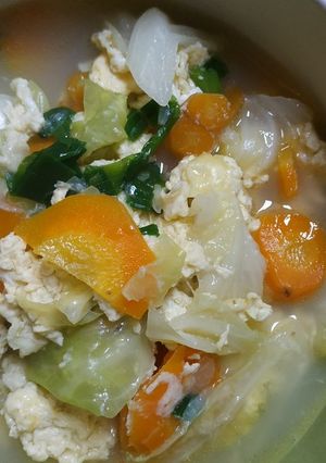 Foto resep Sup Telur