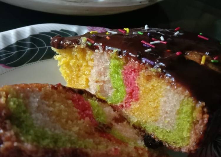 Recipe of Favorite Rainbow Cake 🎂