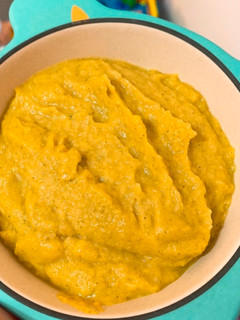Una foto de Puré de coliflor y brócoli en Thermomix