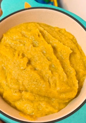 Foto principal de Puré de coliflor y brócoli en Thermomix