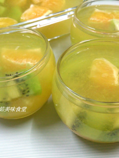 寒天水果凍(電鍋版) 的食譜成品照片