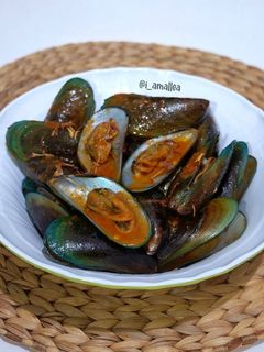 Foto resep Kerang Hijau Saos Padang