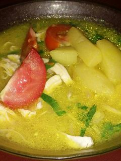 Foto resep Soto ayam kuah santan