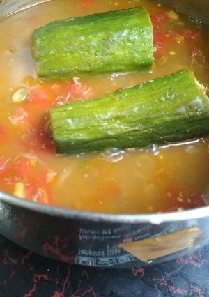 Foto resep Kuusah (zucchini) isi daging 