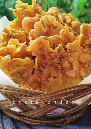 Foto resep Peyek Udang ala RM Padang