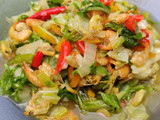 Tumis Sawi + Udang