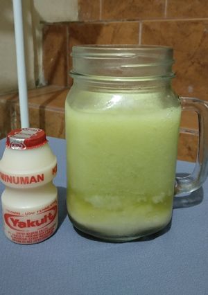 Foto resep Jus Melon Yakult