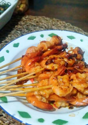 Foto resep # Udang bakar saus madu
