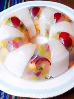 Hình của món Rau câu TRÁI CÂY.