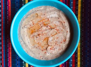 Una foto de BABA GANOUSH (o hummus de berenjena) 🍆