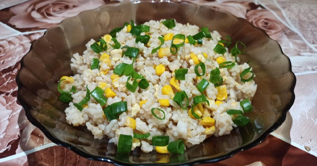 рис с овощами по китайски с яйцом и кукурузой классический рецепт | Дзен