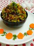 Anda palak bhurji