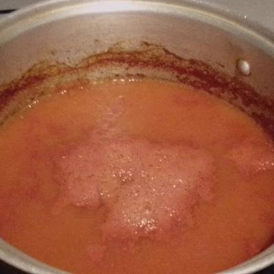 Salsa para chilaquiles rojos Receta de Andy Rivera- Cookpad