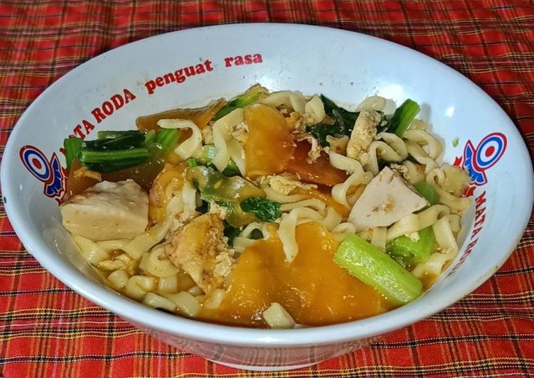 Resep Indomie Seblak Sawi Bakso Anti Gagal