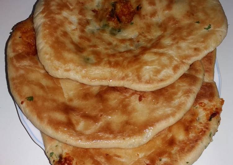 Easiest Way to Make Super Quick Homemade Cheese naan