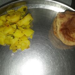 Potatoes sabji A picture of Potatoes sabji.