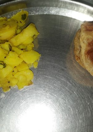 A picture of Potatoes sabji.