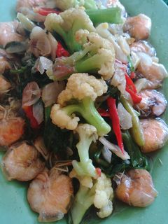 Foto resep Tumis kangkung udang