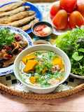 Canh Bí Đỏ Nấu Thịt